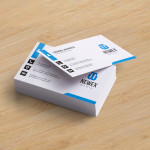 Premium White Visiting Cards > Hero Img 1