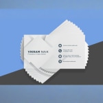 Premium White Visiting Cards > Hero Img 2