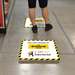 Floor Stickers Customised