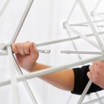 Pop up display frames