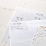Adressetiketten