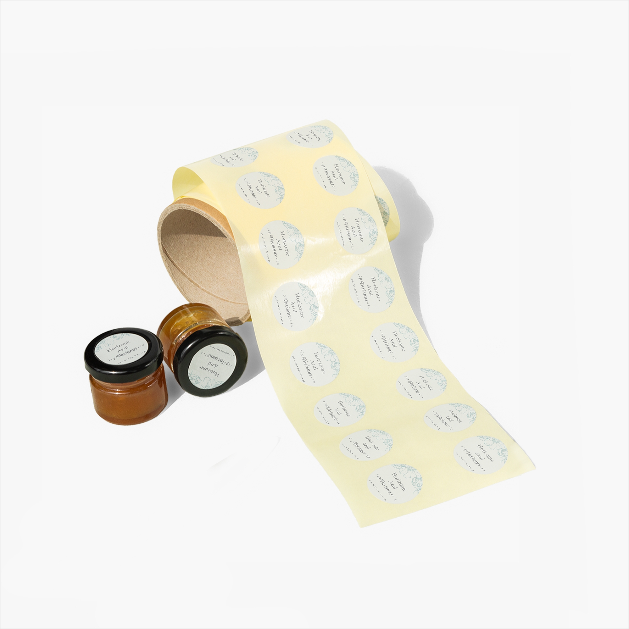 Rolos de autocolantes