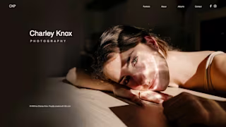 Most Popular website templates – Photographer