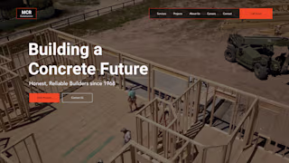 Most Popular website templates - Construction Company