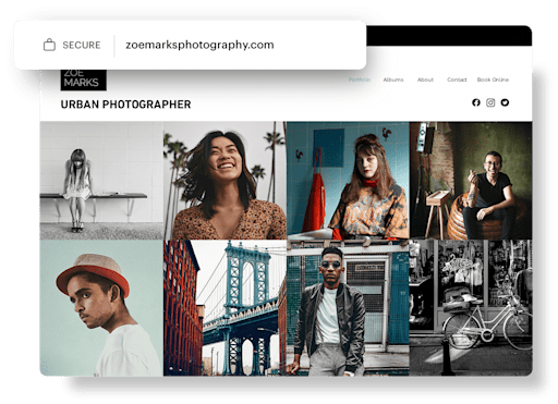 Vista x Wix Domain name