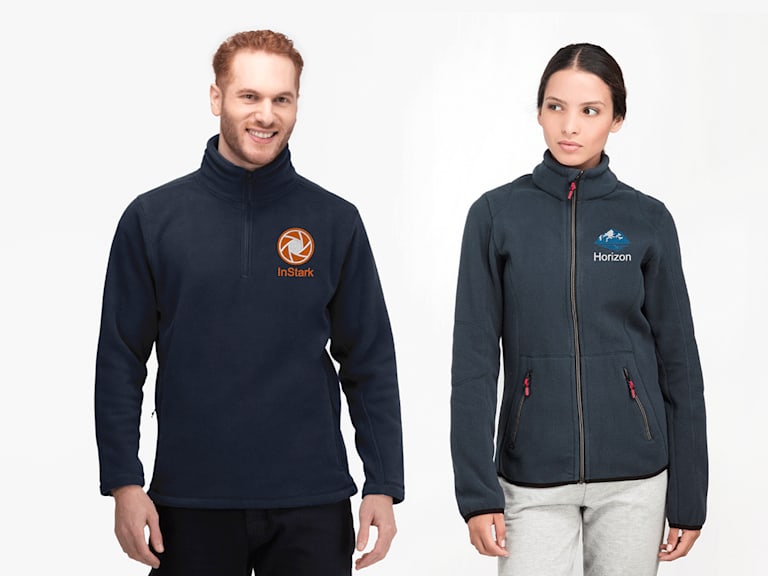 Chaqueta polar personalizada clearance