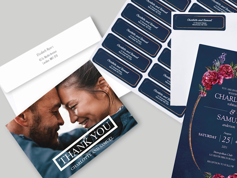 Custom Stationery Personalised Invitations Vistaprint