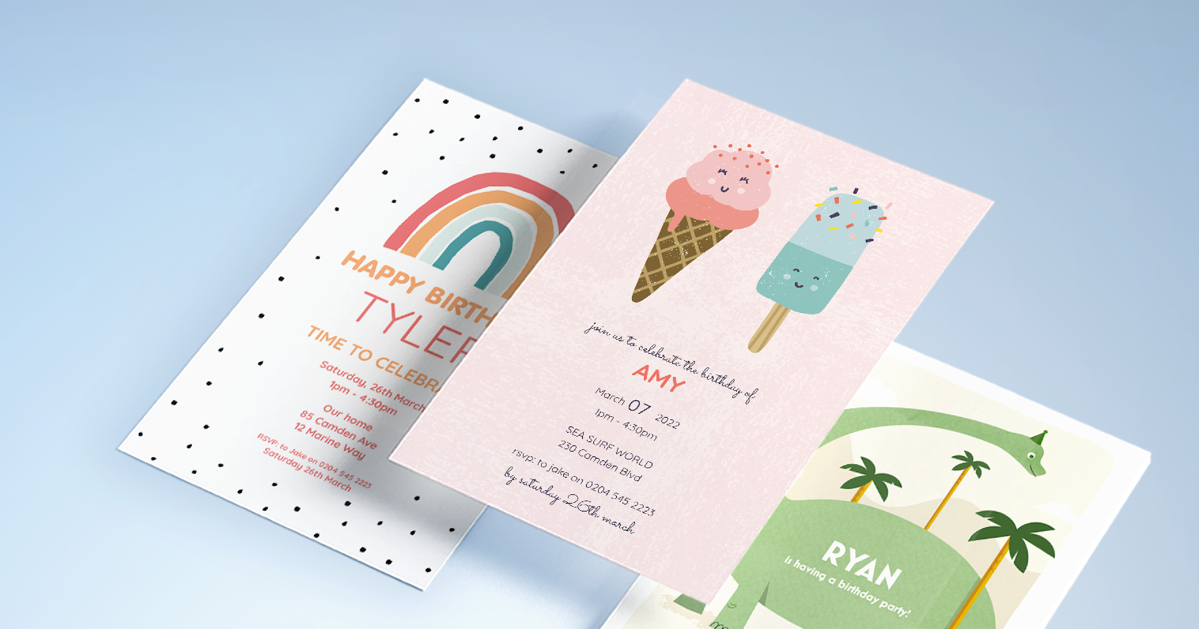 Kids Birthday Party Invitations VistaPrint