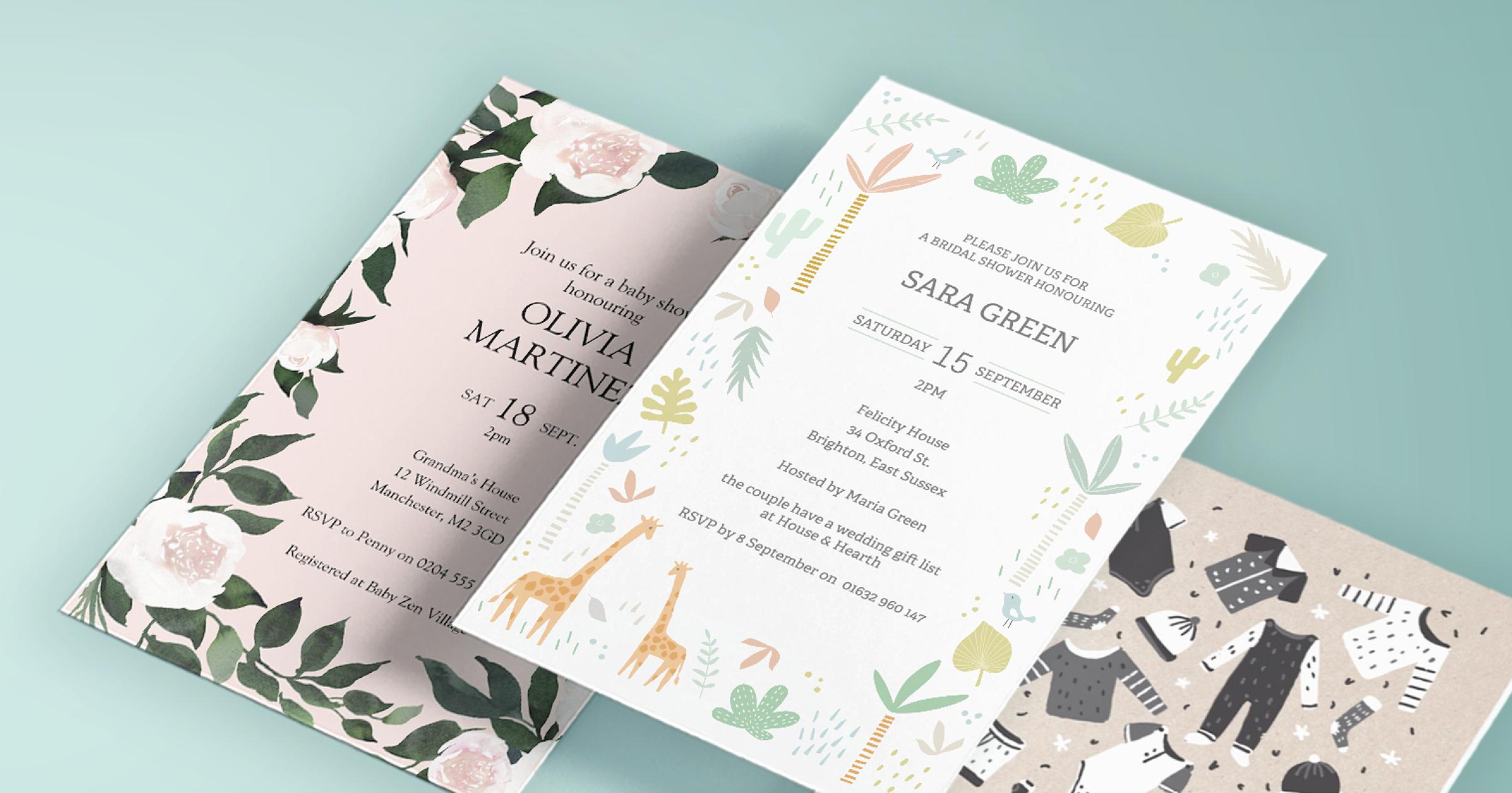 Unique Baby Shower Invitation Templates | VistaPrint