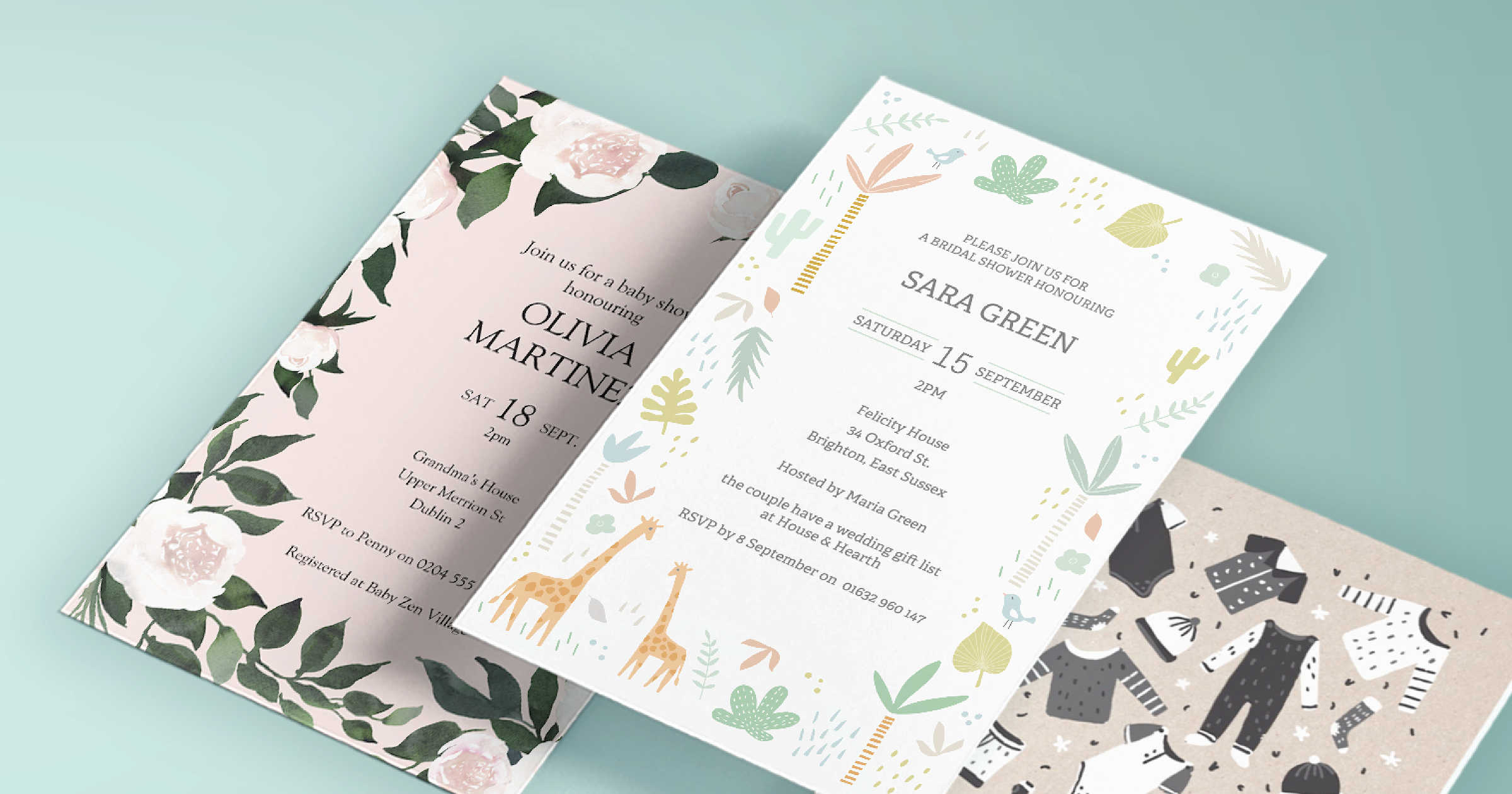 Unique Baby Shower Invitation Templates | VistaPrint