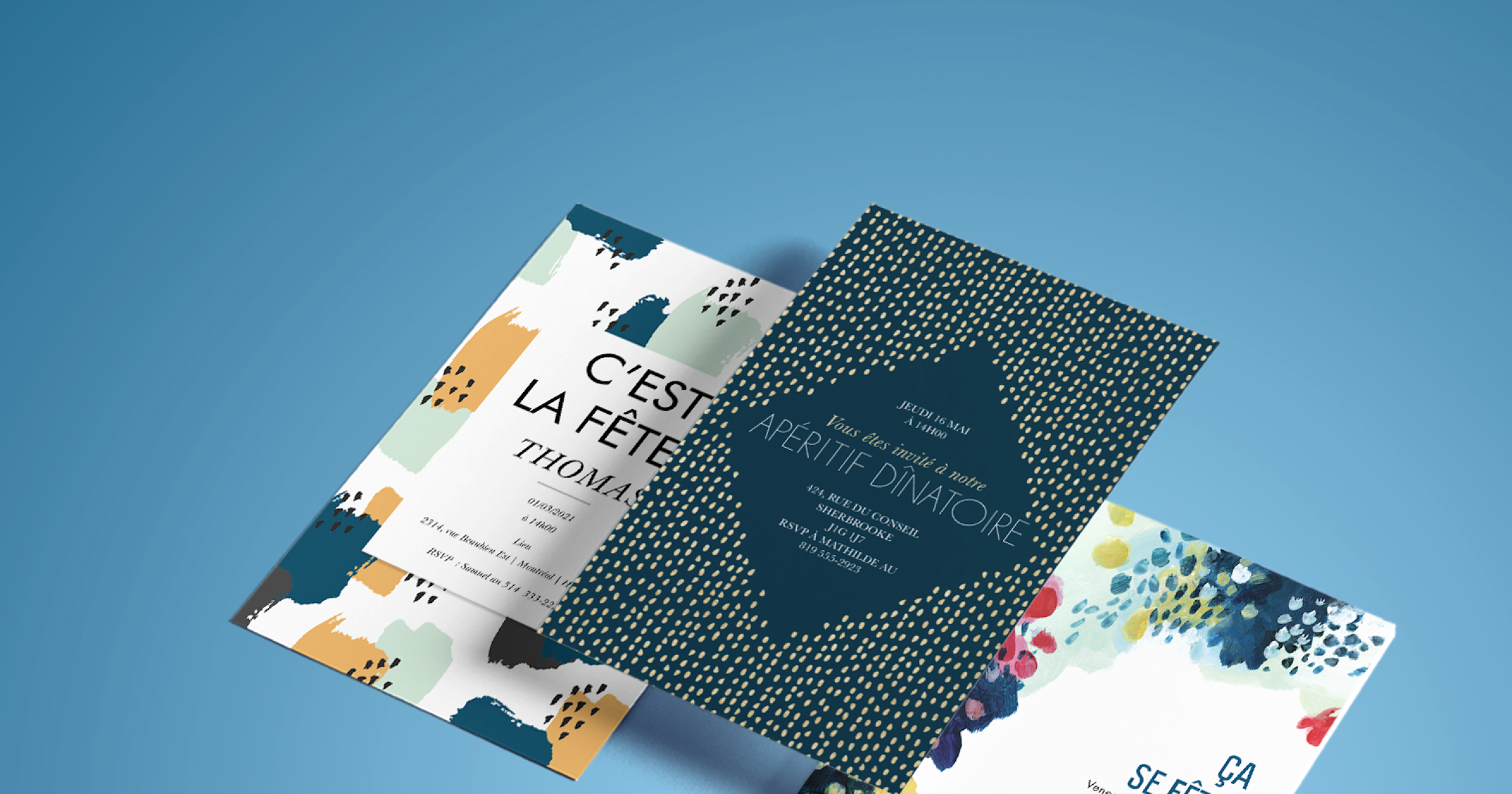Invitations personnalisées créez votre invitation personnalisée