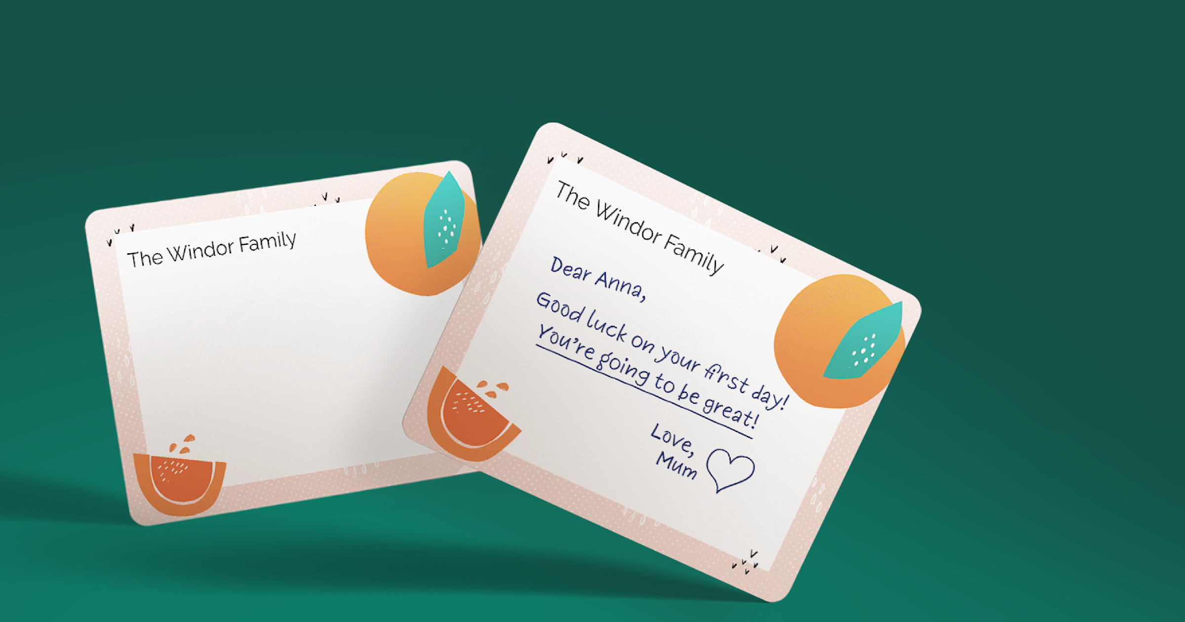 Personalised Note Cards Custom Cards Vistaprint