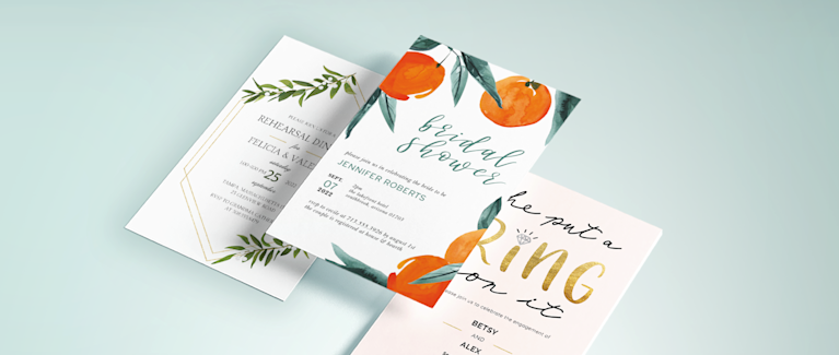 Wedding Party Invites