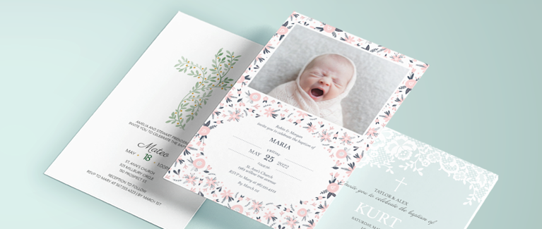 Religious & Baptism Invitations