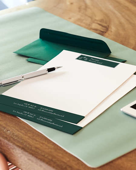 Papel de carta con membrete 