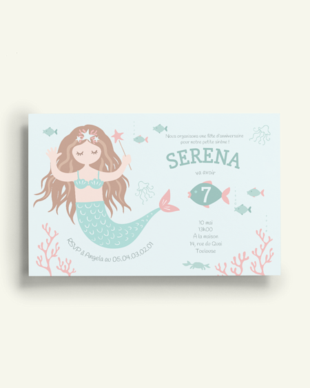 Sirènes et vie océanique 