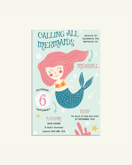 Mermaids & Ocean Life