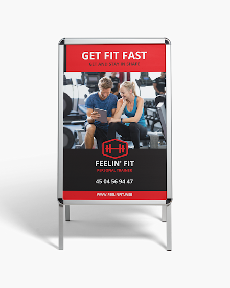 Sports & Fitness Aluminum A-Frame Signs