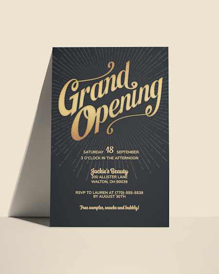 Grand Opening Invites