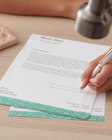 Envelopes, Letterheads & Postage