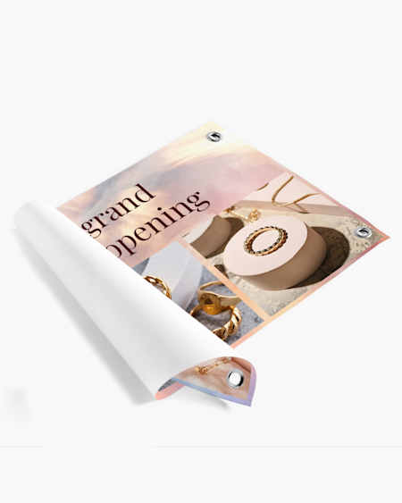 Jewellery Vinyl Banners