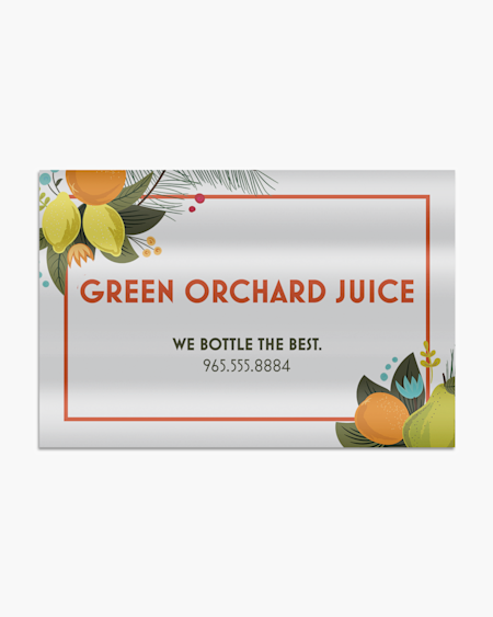 Food & Beverage Window Decals 