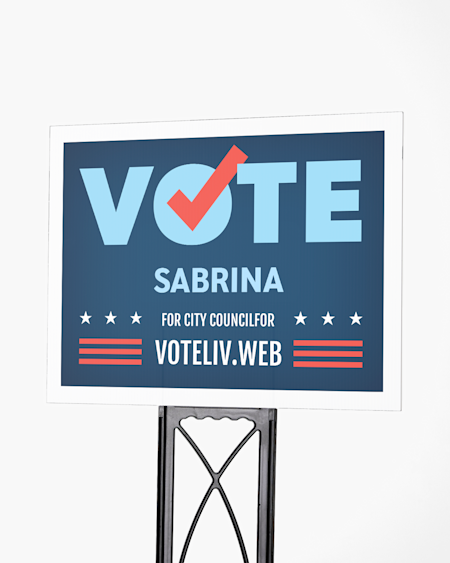 Political Yard Signs
