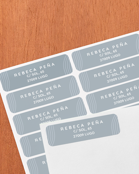 Etiquetas de remite