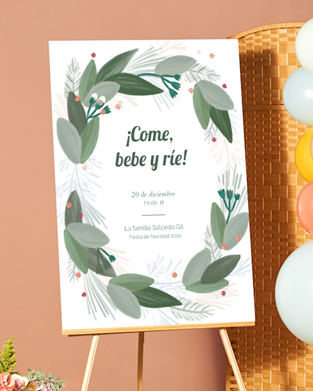 Artículos y carteles para fiestas