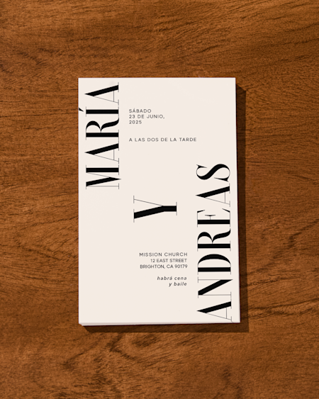 Invitaciones y anuncios