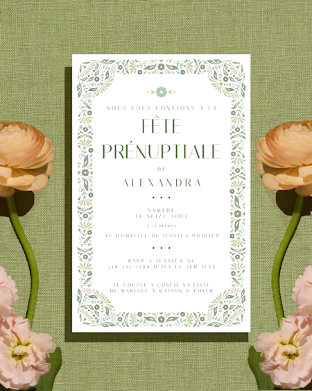 Réceptions et fêtes prénuptiales 