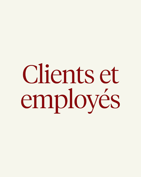 Cadeaux pour clients et employés