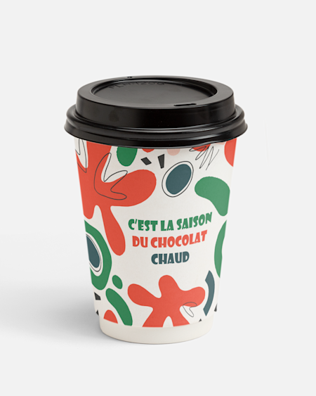 Gobelets pour chocolat chaud à emporter