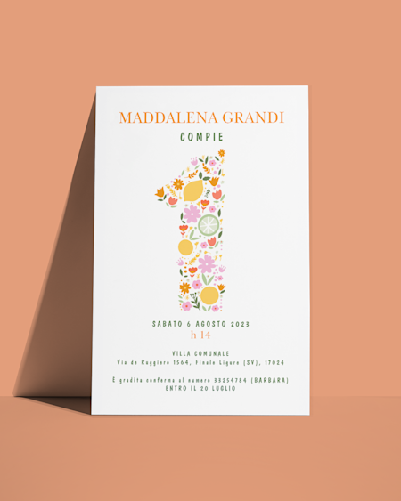 Inviti di compleanno per bambini