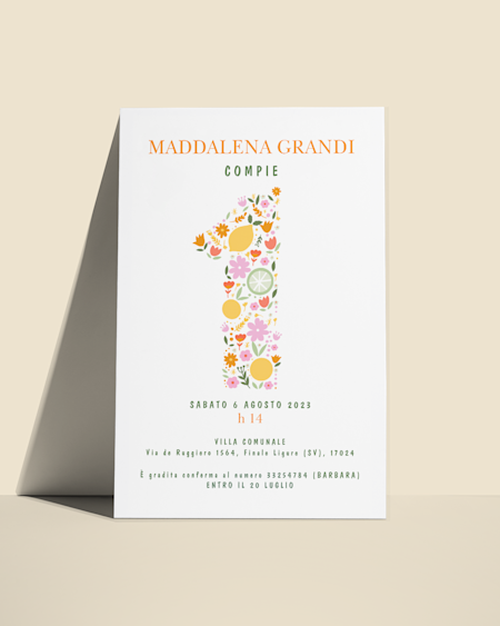 Inviti di compleanno per bambini