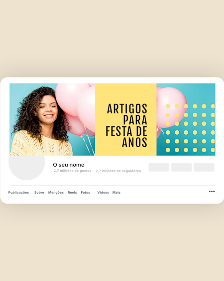 Modelos de capas para Facebook
