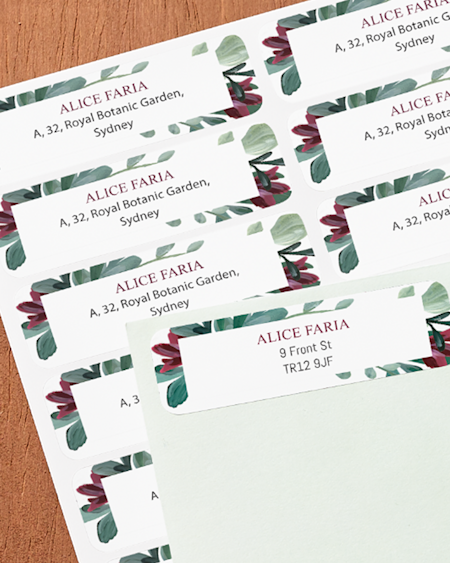 Return Address Labels