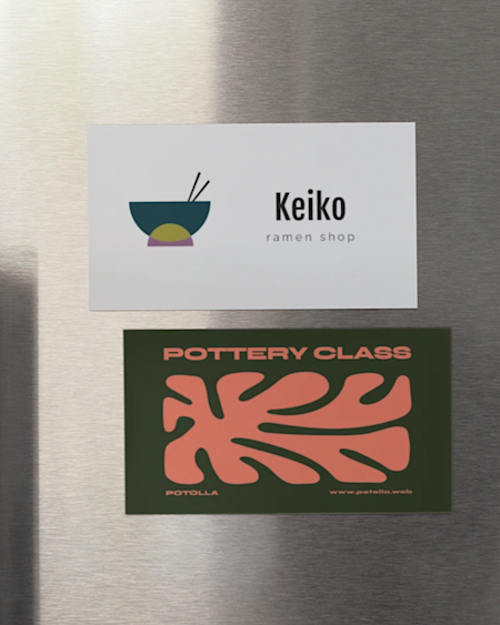 Magnetic Business Cards