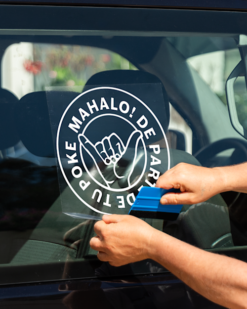 Adhesivos e imanes para coche