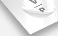Plastique blanc (BOPP)