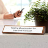 custom desk name plate for office Canada