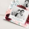 floral save the date magnet