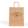 sac en papier kraft avec logo d’entreprise