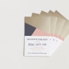 Custom soft touch business cards