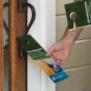 hotel blue door hangers