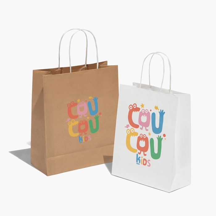 Qutuus Black Gift Bags With Handles - 25 Pcs 8"x4.5"x10.5" Black Paper Bags, Shopping Bags, Party Bags, Favor Bags, Goody Bags, Cub, Business Bags, Kraft Bags, Retail Bags, Paper Gift Bags - View #3