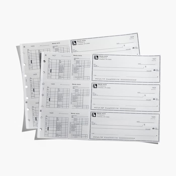 Middle High Security Check Paper - 500 Blank Checks