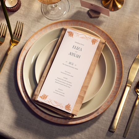 Wedding Menus