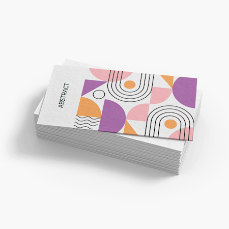 Tarjetas de visita de fibra de cáñamo 