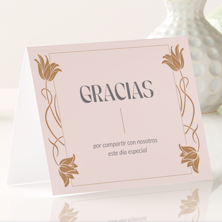 Tarjetas de agradecimiento